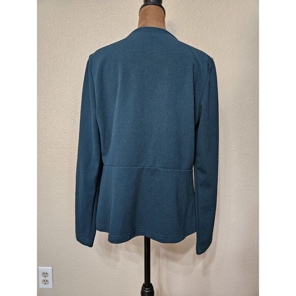 Shein Women’s Open Front Blazer Jacket Green Size Medium - Picture 2 of 2